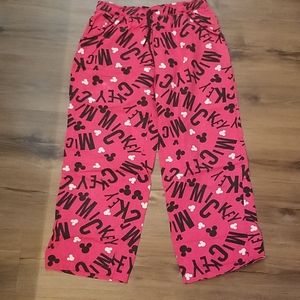 Mickey Mouse Sleep Pants. Medium (7-9)